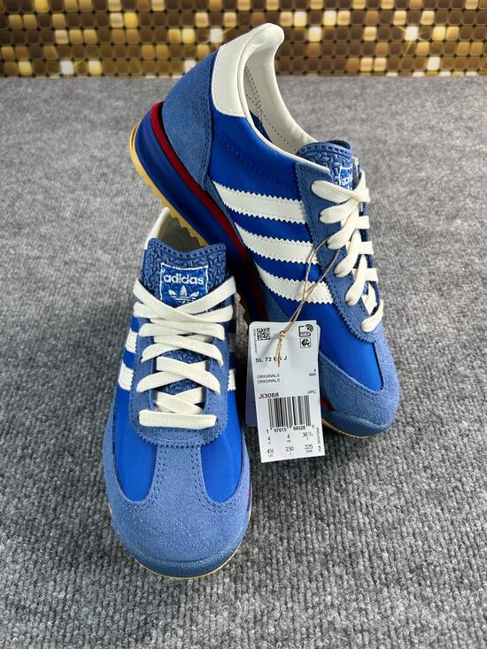 adidas Other - Adidas SL 72 RS Blue White Red Women's Sneakers Size 4.5 US Retro Running Shoes